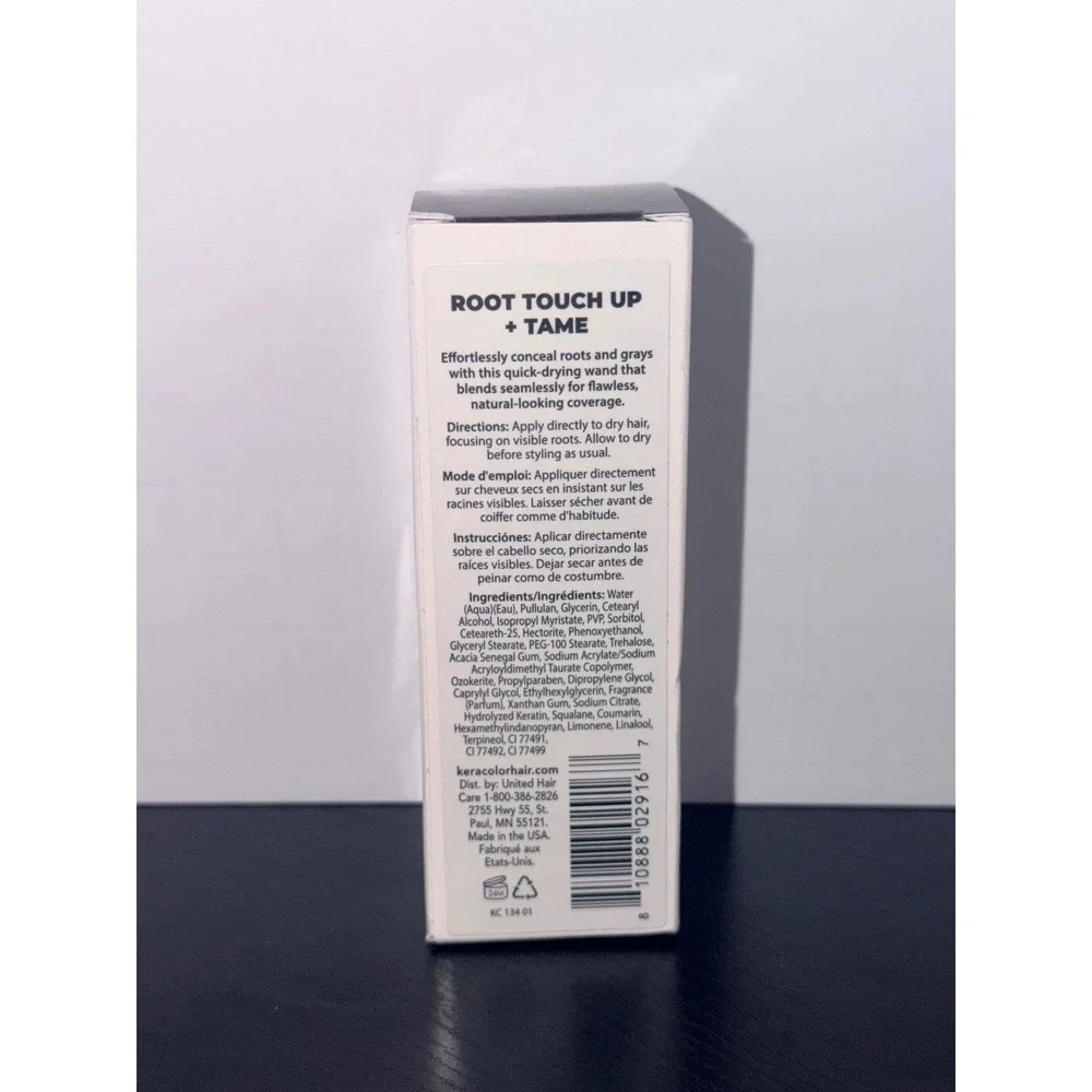 Keracolor Root Touch Up + Tame Espresso Temporary Hair Color Wand 0.34oz New